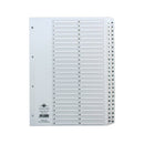 Concord Classic Index 1-50 A4 White Board Clear Mylar Tabs 05501/CS55