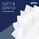 Kleenex V-Fold Paper Hand Towels 2-Ply x124 White Pack of 15 6778