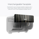 Kimberly Clark ICON Faceplate for 2 Roll Toilet Paper Disp Ebony 58832