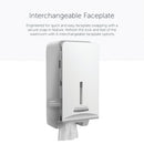 Kimberly Clark ICON Faceplate for Folded Toilet Paper Disp White 58779