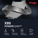 Wypall X80 Power Clean Midi Cleaning Wiper Roll x180 White 8252