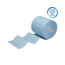 Scott Essential Paper Hand Towel Roll 1-Ply 350m Blue Pack of 6 6692