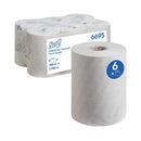 Scott Slimroll Paper Hand Towel Roll 1-Ply 190m White Pack of 6 6695