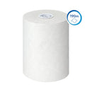 Scott Slimroll Paper Hand Towel Roll 1-Ply 190m White Pack of 6 6695