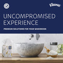 Kleenex V-Fold Paper Hand Towels 3-Ply x96 Towels Pack of 15 6710