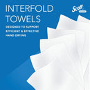 Scott Interfold V-Fold Paper Hand Towel x340 White Pack of 15 6617