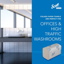 Scott Interfold V-Fold Paper Hand Towel x340 White Pack of 15 6617