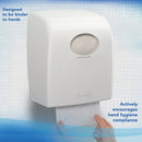 Scott Disposable Paper Hand Towel Roll 1-Ply 300m White Pack of 6 6622