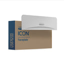 Kimberly Clark ICON Faceplate for 2 Roll Toilet Paper Disp Slv 58762