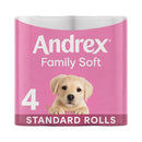 Andrex Family Soft Toilet Roll 2-Ply 6x4 (Pack of 24) 4490863