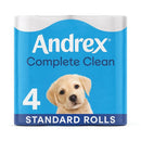 Andrex Toilet Tissue 2-Ply 4x6 Rolls White Pack of 24 4480125