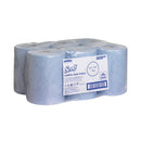 Scott Slimroll Hand Towel Roll 1-Ply 165m Long Blue Pack of 6 6658