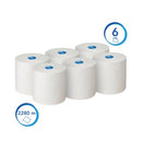 Scott Paper Hand Towel Roll 1-Ply E-Roll 380m White Pack of 6 6638