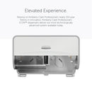 Kimberly Clark ICON 2 Roll Toilet Paper Dispenser White Mosaic 53945
