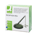 Q-Connect Reception Pen with Chain and Base KF00233
