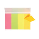 Q-Connect Quick Tabs 20x50mm 50 Tabs 4 Pads Neon (Pack of 200) KF01226