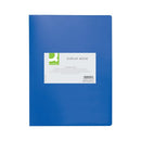 Q-Connect Polypropylene Display Book 10 Pocket Blue KF01247