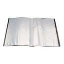 Q-Connect Polypropylene Display Book 20 Pocket Black KF01252
