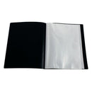 Q-Connect Presentation Display Book 20 Pocket A4 Black KF01265