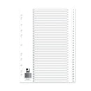 Q-Connect Index 1-31 Polypropylene White (10 Pack) KF01357Q