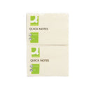 Q-Connect Quick Notes 76x102mm Yellow (Pack of 12) KF01410