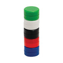 Q-Connect Round Magnet 25mm Assorted (10 Pack) KF02643