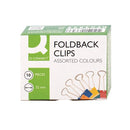 Q-Connect Foldback Clip 32mm Assorted (Pack of 10) KF03653