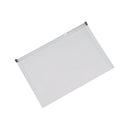 Q-Connect Document Zip Wallet A4 Transparent (Pack of 10) KF03668
