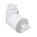 2Work Mini Centrefeed Roll 1-Ply 120m White (Pack of 12) KF03784