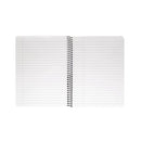 Q-Connect Spiral Bound Polypropylene Notebook 160 Pages A5 Blue (5 Pack) KF10034