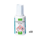 Q-Connect Correction Fluid 20ml (10 Pack) KF10507Q