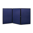 Q-Connect Display Board 3 Panel Blue/Grey DSP330513
