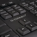 Q-Connect Black Wireless Keyboard/Mouse KF15397