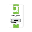 Q-Connect USB 3.0 Slider 16GB Flash Drive Silver/Black KF16369