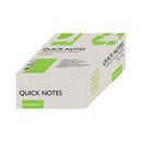 Q-Connect Recycled Notes 127x76mm Yellow (Pack of 12) KF17322