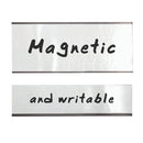Q-Connect Magnetic Racking Strip White PVC 30mmx1.5mmx5m KF18991
