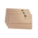 Q-Connect Document Wallet Foolscap Buff (50 Pack) KF26090
