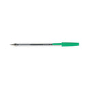 Q-Connect Ballpoint Pen Medium Green (Pack of 20) KF34045
