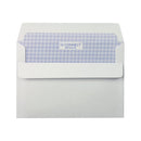Q-Connect C6 Envelope Low Window Self Seal 90gsm White (Pack of 1000) 7041