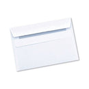 Q-Connect C6 Envelope Wallet Self Seal 90gsm White (Pack of 1000) 7042