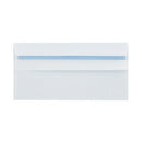 Q-Connect DL Envelopes Recycled Self Seal 100gsm White (Pack of 500) KF3504