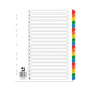Q-Connect EW Index A-Z Reinforced Multicoloured (Pack of 15) KF76986Q