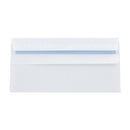 Q-Connect DL Envelopes Wallet Self Seal 120gsm White (Pack of 1000) 81414