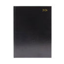 5 Star Desk Diary Week To View A5 Black 2026 KFA53BK26