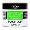 Crown Trade Covermatt Obliterating Emulsion 500ml MAGNOLIA