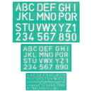 Linex Lettering Stencil Set 10/20/30mm (Pack of 3) LXG8500S