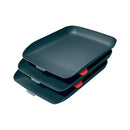 Leitz Cosy Letter Tray A4 Velvet Grey (Pack of 3) 53582089
