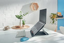 Leitz Ergo Cosy Adjustable Laptop Stand Velvet Grey 64260089