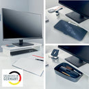 Leitz Ergo Monitor Stand 560x80x210mm White 64340001