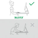 Leitz Ergo Monitor Stand 560x80x210mm White 64340001